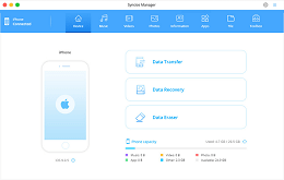 Connect iPhone to iPhone Manager