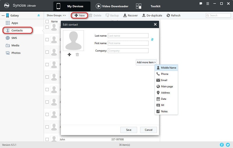 How to Manage Contacts on Samsung Galaxy Note 9?