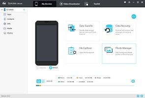 Download Syncios Toolkit and get into Phone Manager