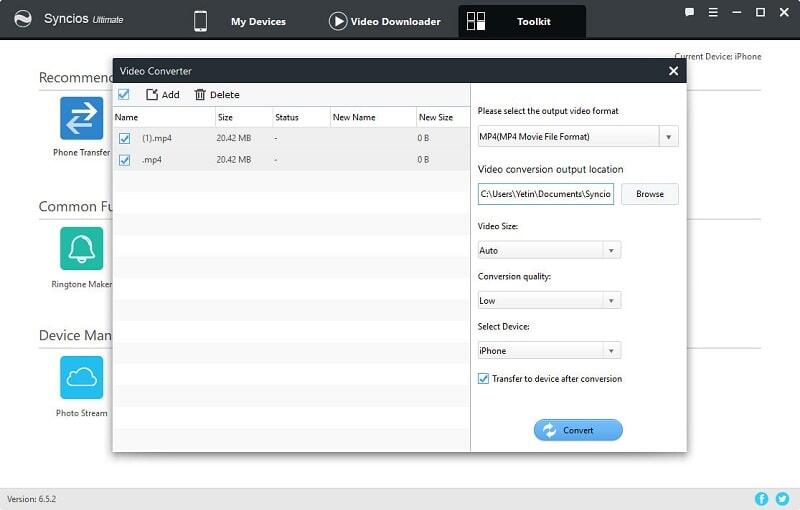 video converter for iPhone XS
