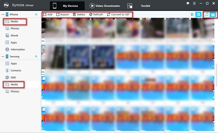 transfer iphone videos to Samsung Galaxy S25