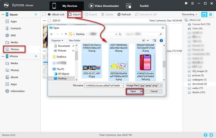 restore iPhone contacts to Xiaomi 15