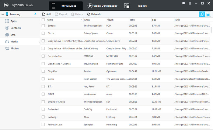 Samsung Galaxy S25 music transfer