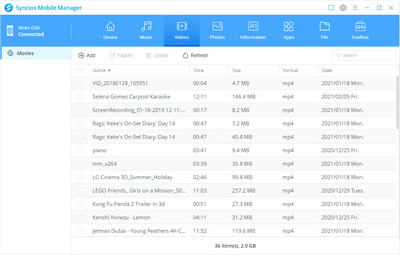 ios and android manager