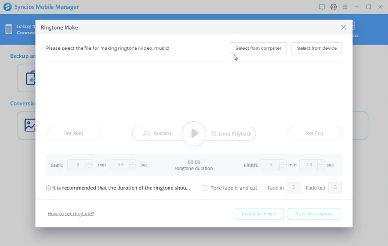 ringtone maker for Samsung Galaxy S25