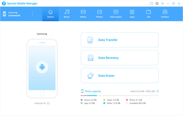 Transfer Between Android and PC 