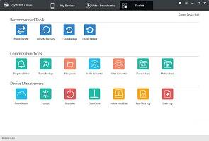 Start to use Syncios Manager