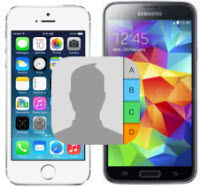sync iPhone Contacts to Samsung Galaxy S25