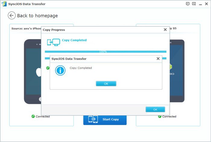 Sync Contacts from iPhone to Android