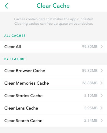 erase snapchat data by syncios