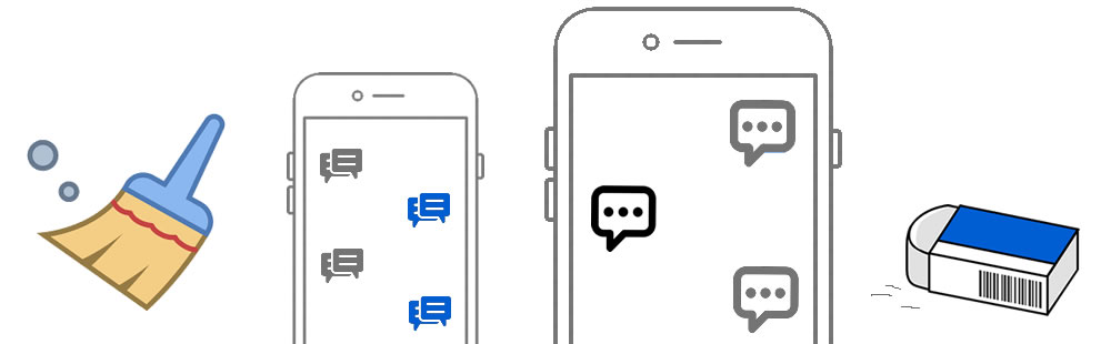 erase text messages on iphone