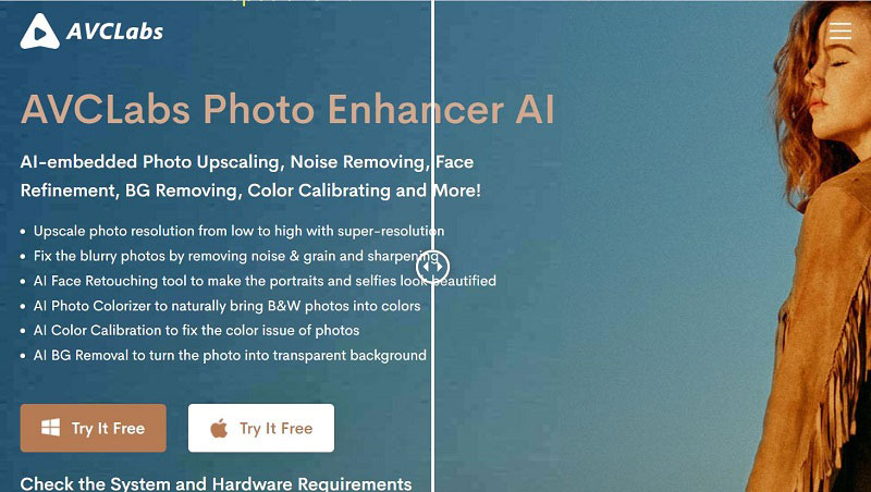 avclabs photo enahncer ai