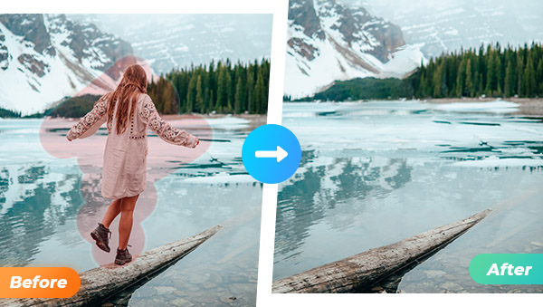 remove people from photos