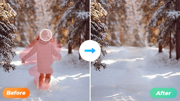 remove unwanted objects from photos