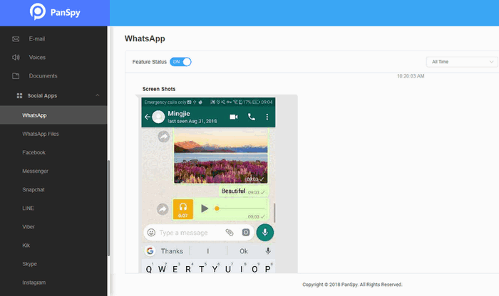 mspy WhatsApp Track App fo Android