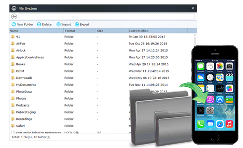 file ios system explorer syncios app