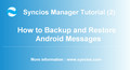 Backup Android Messages