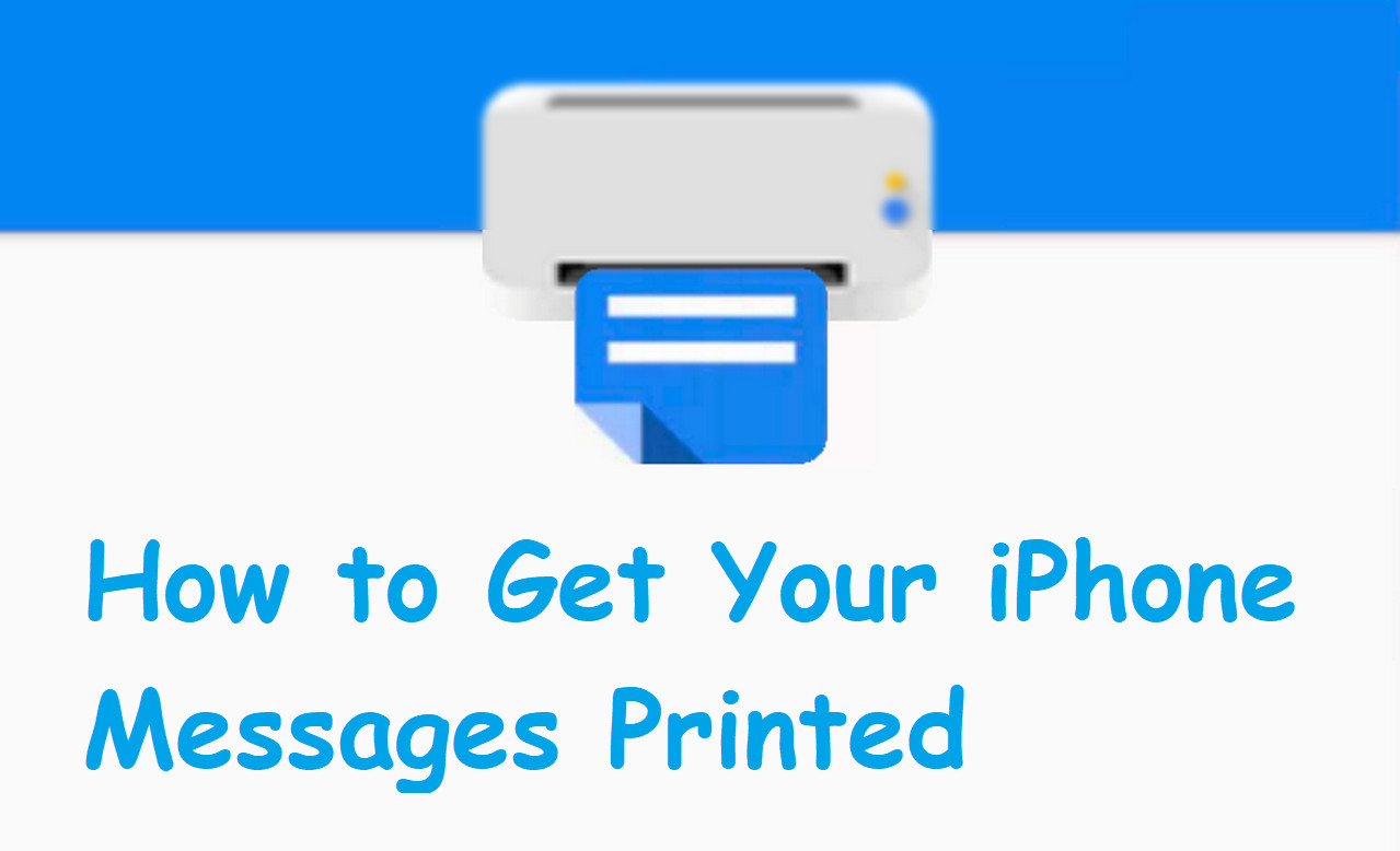 print iPhone messages