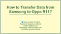 transfer from samsung to oppo r11