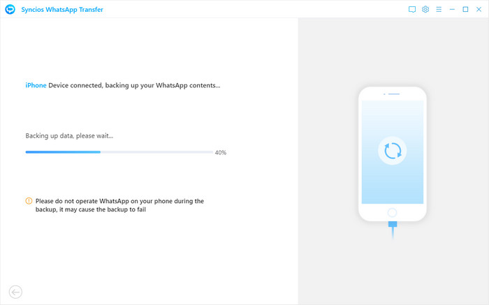 backup iphone and android whatsapp data to computer