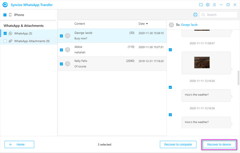 transfer WhatsApp to Samsung Galaxy S25