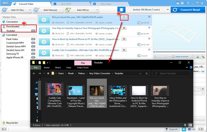 locate files