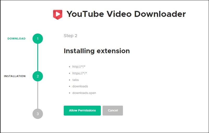 download and install extension