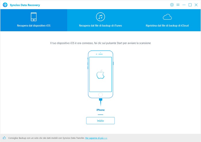 connect iPhone to smart recover