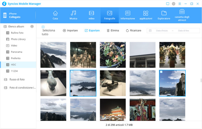 export photoS from android/iOS to PC