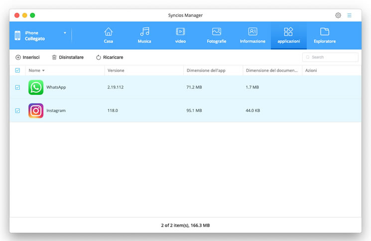 manage apps on mac