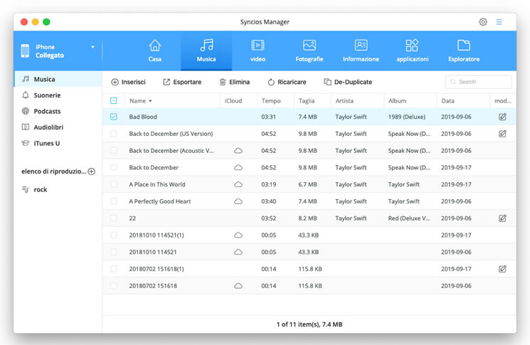 manage audio files on mac