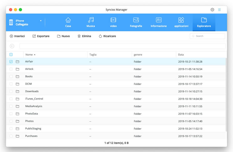 manage files