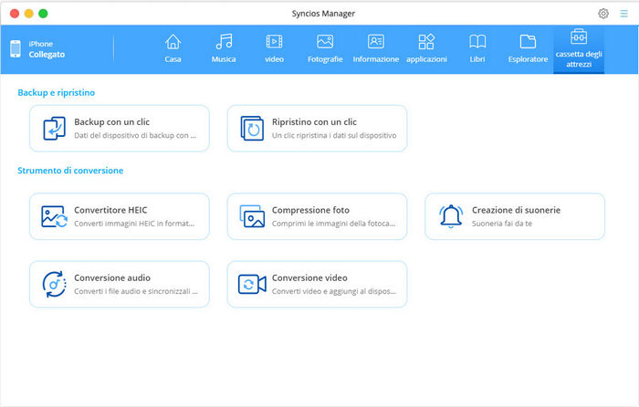 one click backup and restore