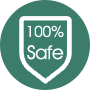 100% safe